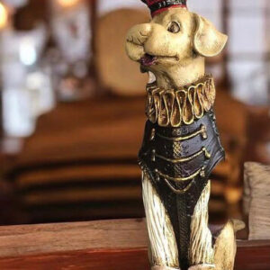Bideppo El Sanatı Sevimli Köpek Figür Biblo