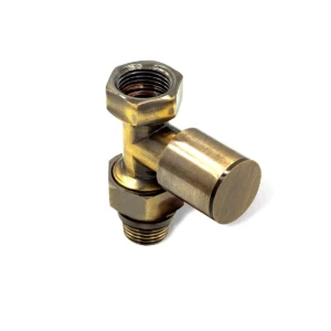 Bideppo Sarı Eskitme DÜZ Radyatör Vanası