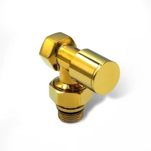 Bideppo Sarı Köşe Radyatör Vanası